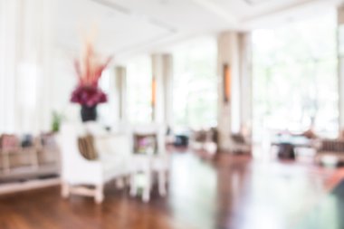 Otel lobisinde bulanıklık