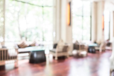 Otel lobisinde bulanıklık