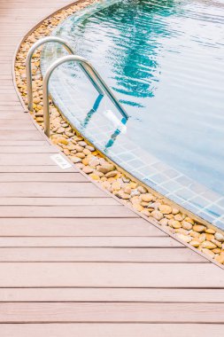 Havuzu merdiven dekorasyon 