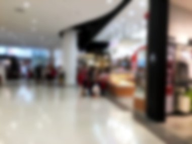 Soyut bulanık alışveriş merkezi