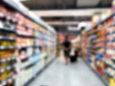 Soyut bulanık alışveriş merkezi