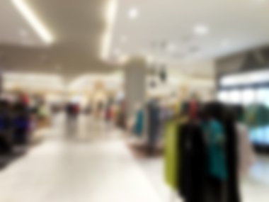 Soyut bulanık alışveriş merkezi
