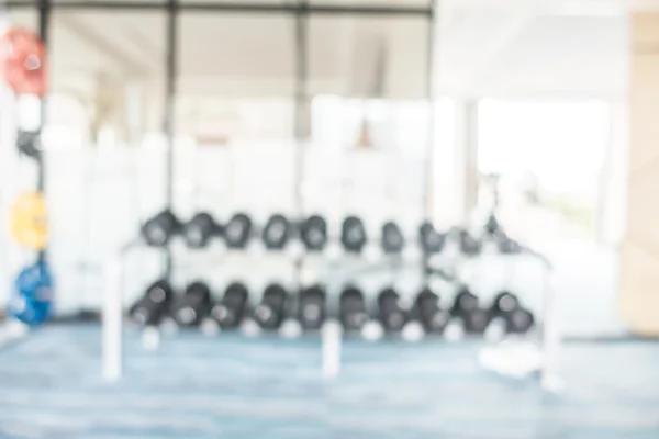 Abstract blur fitness and gym room — Stock Photo, Image