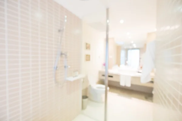 Abstrakt oskärpa badrum och toalett — Stockfoto