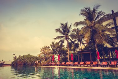 güzel bir Yüzme Havuzu