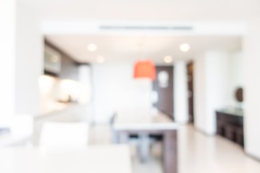 Soyut bulanıklık oturma odası