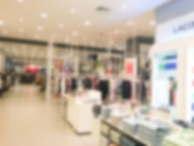 Soyut bulanık alışveriş merkezi