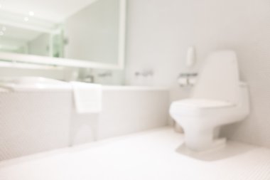 Soyut bulanıklık banyo ve tuvalet