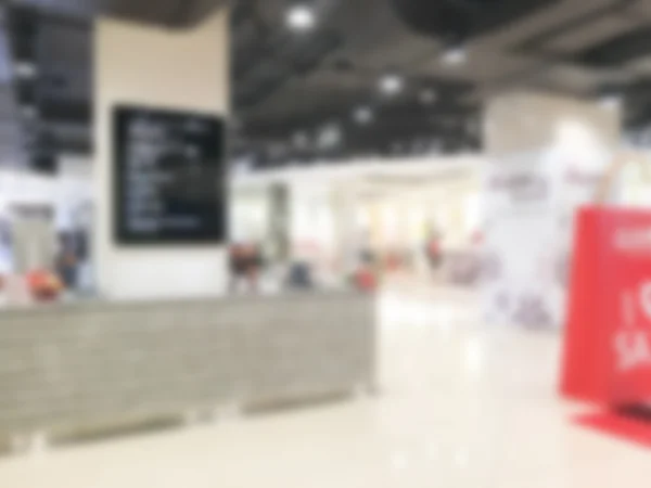 Abstract blur shopping mall interior — Stock Photo, Image