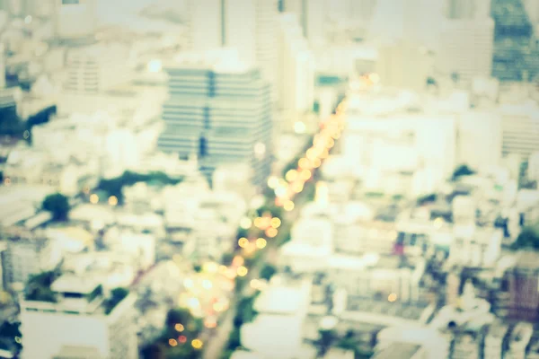 Desenfocar la ciudad de Bangkok —  Fotos de Stock