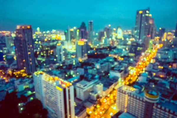 Oskärpa bangkok city — Stockfoto