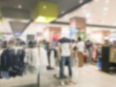 Soyut bulanık alışveriş merkezi