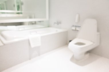 Soyut bulanıklık banyo ve tuvalet