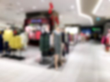 Soyut bulanık alışveriş merkezi