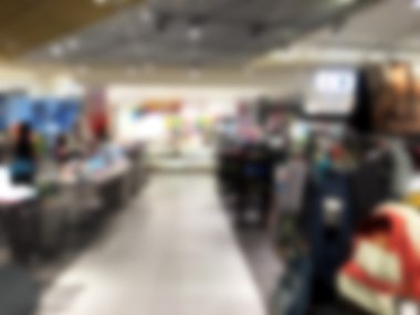 Soyut bulanık alışveriş merkezi