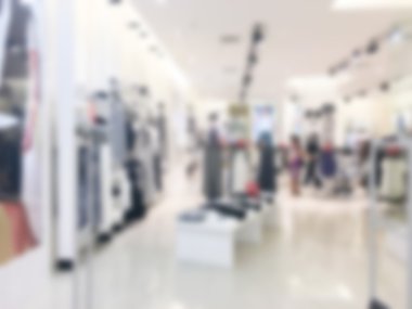 Soyut bulanık alışveriş merkezi