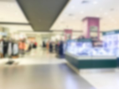 Soyut bulanık alışveriş merkezi