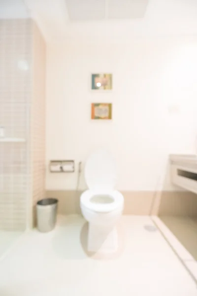 Abstract blur bathroom and toilet — Stock Photo, Image