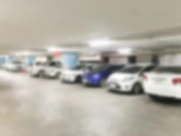 Rozmycie parking samochodowy — Zdjęcie stockowe