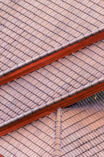 Dachmustertexturen für den Hintergrund — Stockfoto