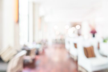 Otel lobisinde bulanıklık