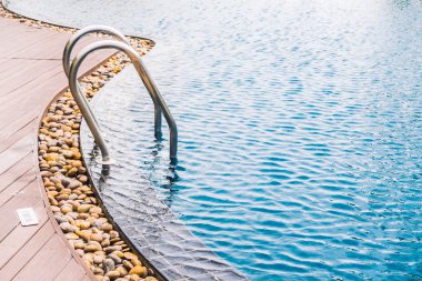 Havuzu merdiven dekorasyon 