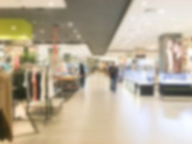 Soyut bulanık alışveriş merkezi