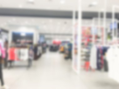 Soyut bulanık alışveriş merkezi