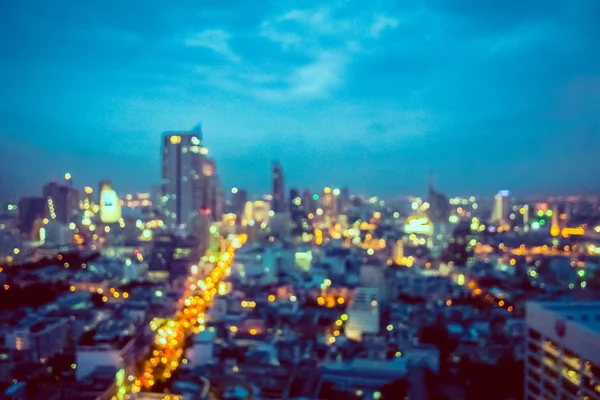 Rozmycie miasta bangkok — Zdjęcie stockowe