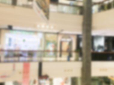 Soyut bulanık alışveriş merkezi