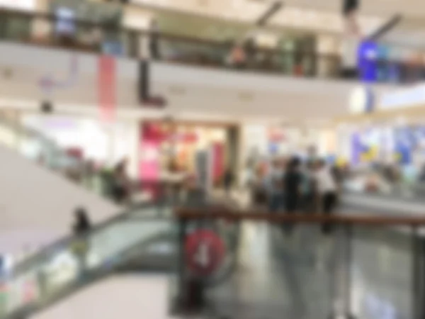 Abstrakte Unschärfe Shopping Mall Interieur — Stockfoto