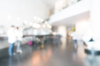 Otel lobisinde bulanıklık