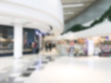 Soyut bulanık alışveriş merkezi