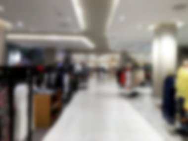 Soyut bulanık alışveriş merkezi