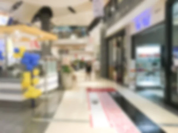 Abstrakte Unschärfe Shopping Mall Interieur — Stockfoto