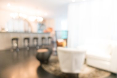 Otel lobisinde bulanıklık