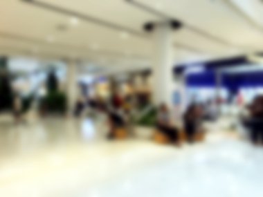 Soyut bulanık alışveriş merkezi