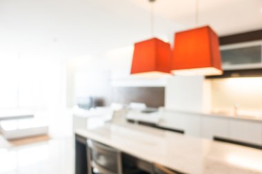 Soyut bulanıklık oturma odası