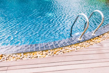 Havuzu merdiven dekorasyon 