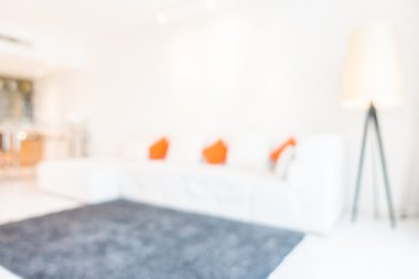 Soyut bulanıklık oturma odası