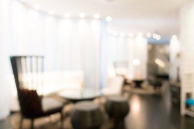 Otel lobisinde bulanıklık