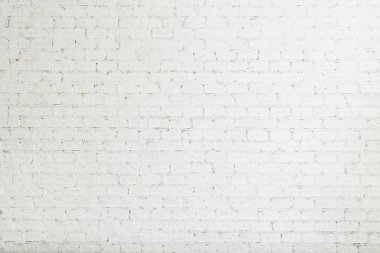 Beyaz tuğla duvar