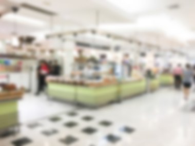 Soyut bulanık alışveriş merkezi