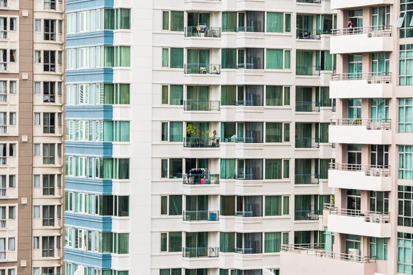 Padrão de edifício bonito — Fotografia de Stock