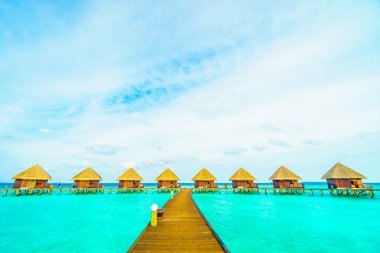 Güzel Maldivler ada