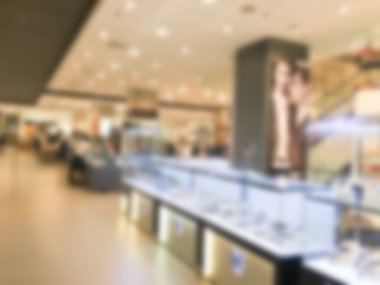 Soyut bulanık alışveriş merkezi