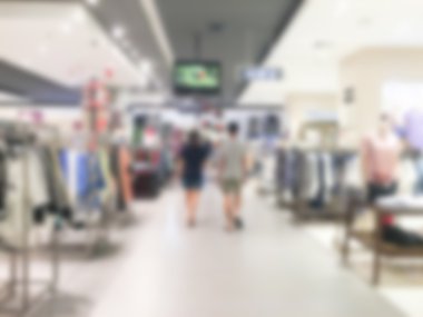 Soyut bulanık alışveriş merkezi