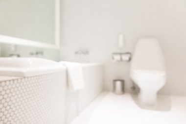 Soyut bulanıklık banyo ve tuvalet