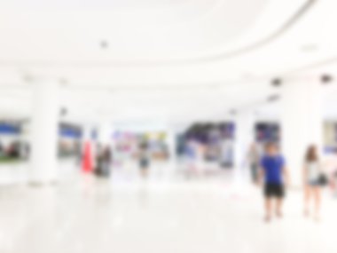 Soyut bulanık alışveriş merkezi