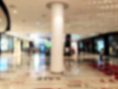 Soyut bulanık alışveriş merkezi